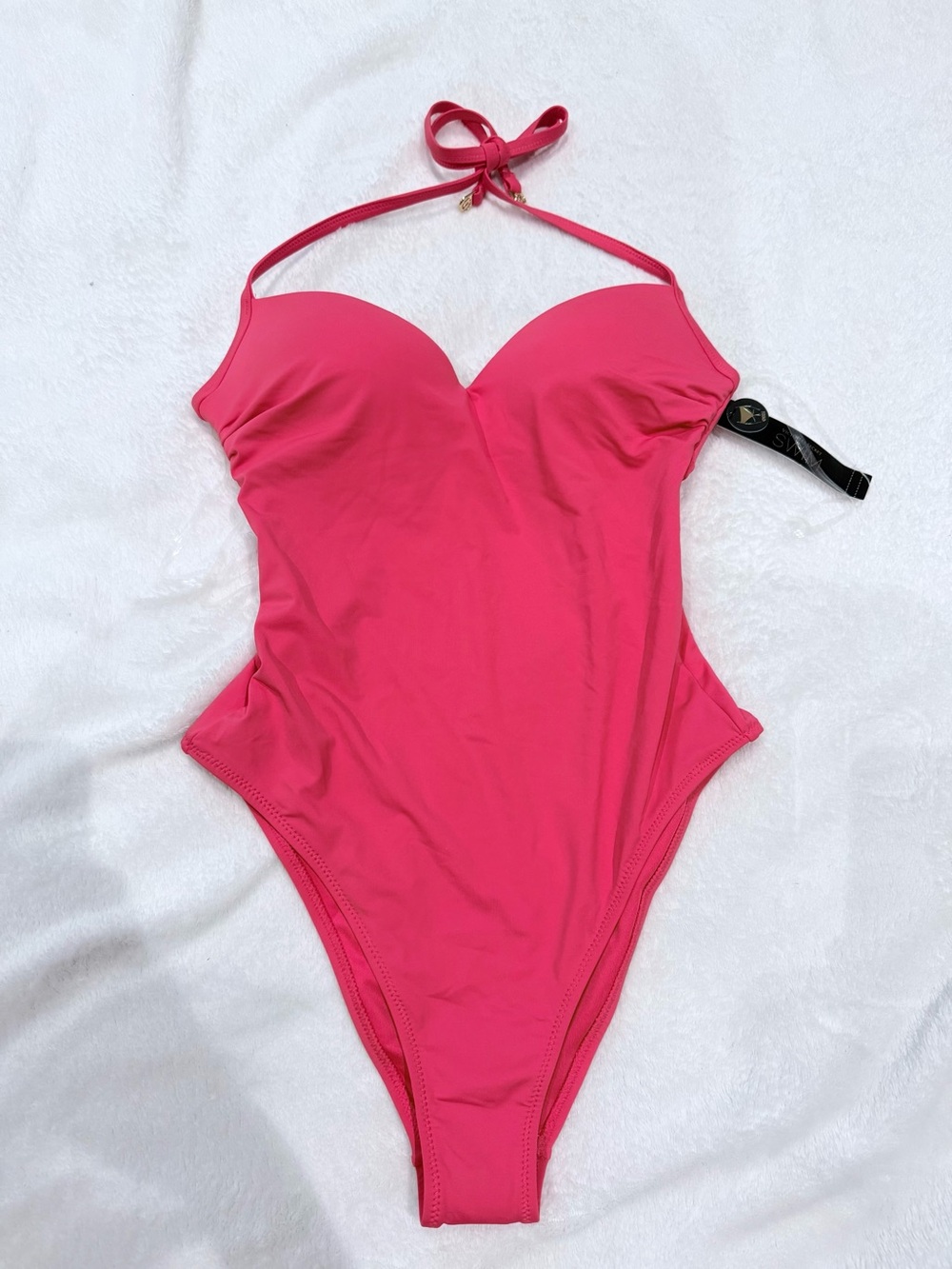 Victoria's Secret Coral Pink One-Piece Swimsuit